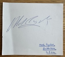 MAL RYDER : SIGNED MAL AND THE