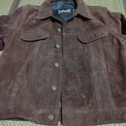 Giacca scamosciata schott - giacca,