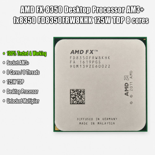 Processore desktop amd 8350 - processore,