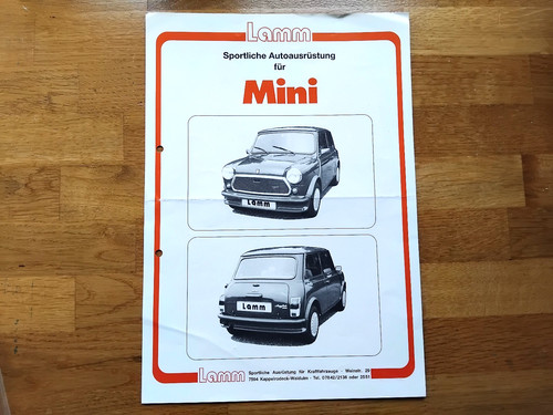 Classic mini cooper lamm - cooper, s