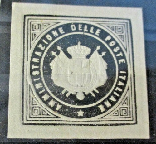Saggio non dentellato 1863 - saggio,