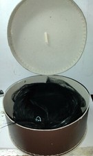 ANTICO CAPPELLO DA DONNA CON CAPPELLIERA EPOCA  ANNI 30/40