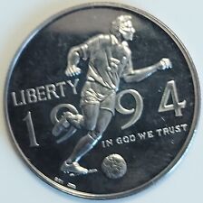 USA Mezzo dollaro 1994 P Proof - Rame placcato - Campionati mondiali di calcio