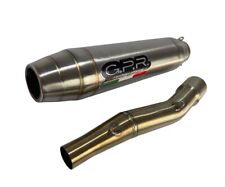 Terminale di Scarico GPR DEEPTONE INOX Omologato HUSQVARNA TE 125 4T 2010 > 2013