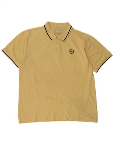 Polo uomo umbro giallo - umbro,
