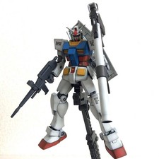Gundam assemblato Rx-78 Gundam 1/144 entry grade Giappone
