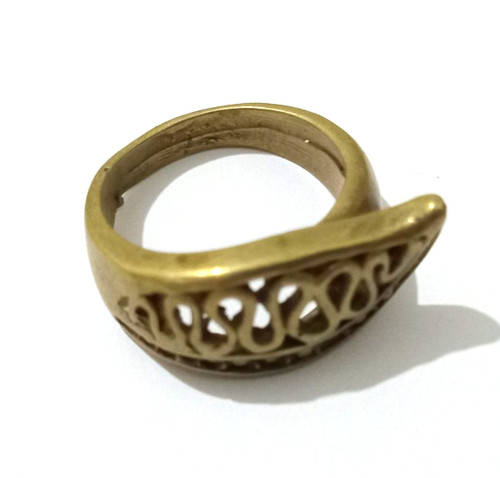 Anello vintage stile rame