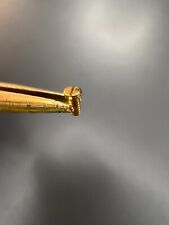 Original Yellow Gold Bezel Screw For Cartier Santos -Vite Della Lunetta VA050002