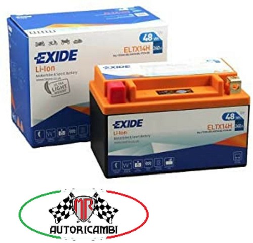 Batteria moto exide - moto, eltx14h