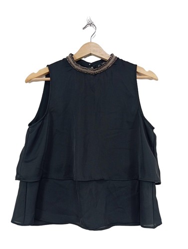 Zara blusa senza maniche - zara, donna