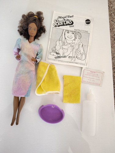 Vintage magic curl barbie - vintage,