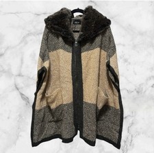 Cappotto ZARA maglia pelliccia