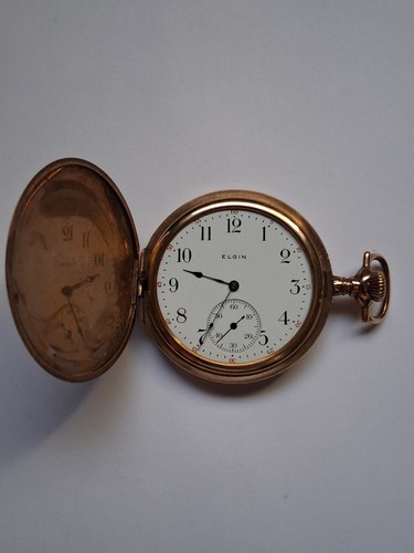 Orologio tasca elgin double - tasca,