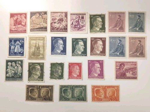 Lote sellos hitler alemania - sellos,
