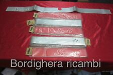 ADESIVO FASCIA STICKERS BAULE COFANO POSTERIORE FIAT 127 SPORT SUPER SPECIAL 