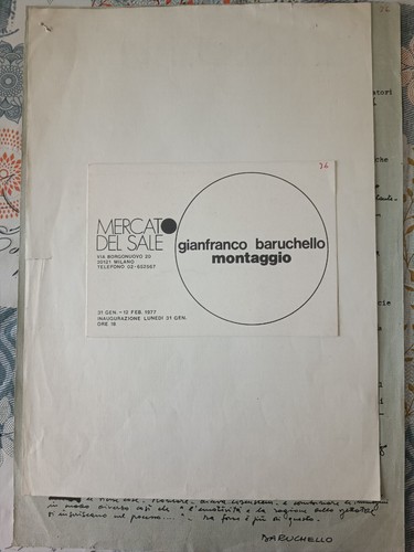Gianfranco baruchello - gianfranco,