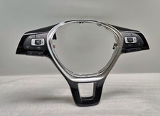 VW POLO 6C Volante INSERTO GUARNITURA BOTTONI NERO TIGUAN T-ROC 6C0419685 6R
