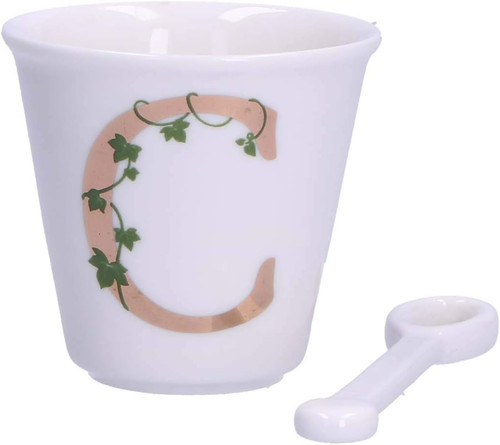 Bicchierino lettera c con - lettera,