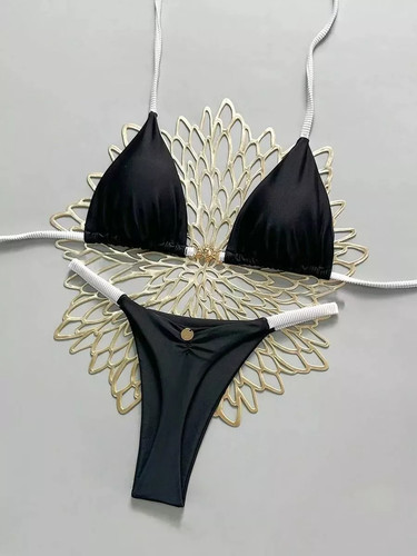 Bikini perizoma donna nero - donna,