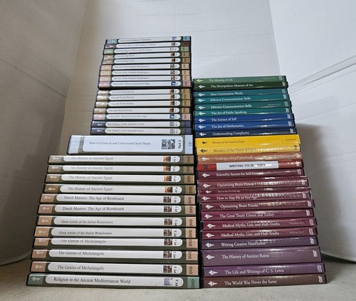 The great courses dvd - great,