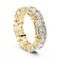 Anello 4 Ct Smeraldo Pera