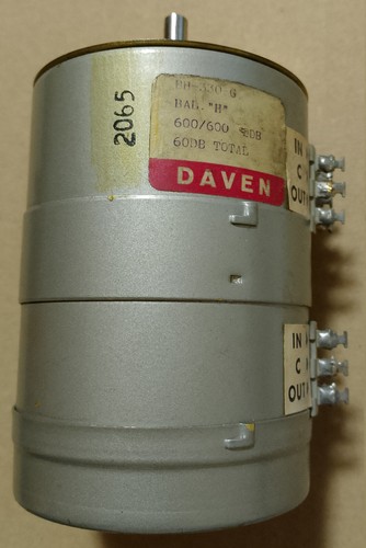 Attenuatore daven 330 g - daven, bh-330