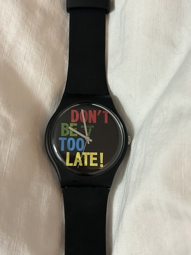 Swatch non fare troppo tardi - non,