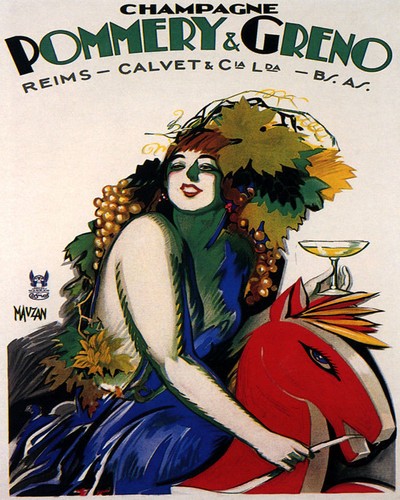 Poster vintage champagne - 🍾,