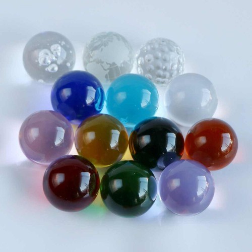 Sfera vetro colorata - sfera, 50/40mm
