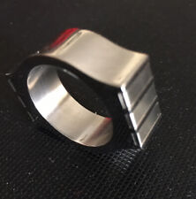 Swatch® anello uomo 16,24 mm. vintage in acciaio mis.11 rimanenza magazzino