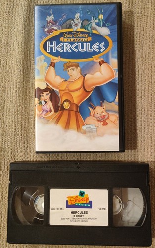 Hercules vhs vintage walt - vintage,