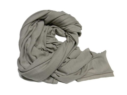 Pashmina uomo donna tortora