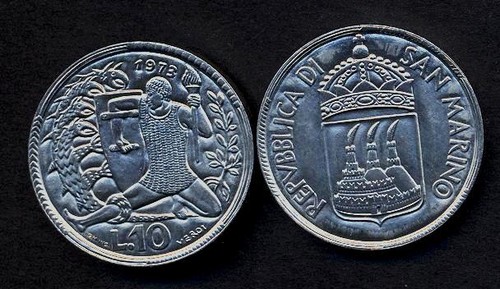San marino lire 1973 - marino,