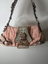 Borsa Guess rosa e marrone