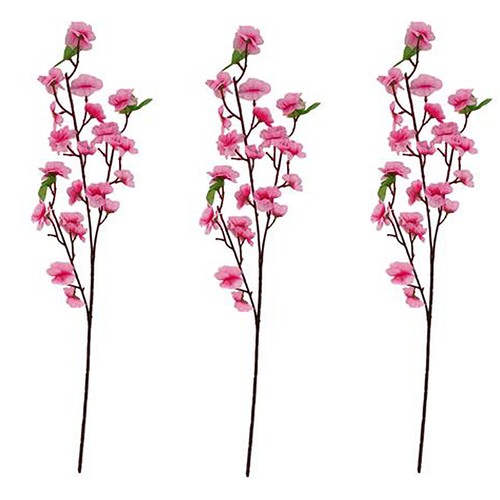 Ramo fiori pesco rosa per