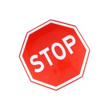 Cartello Stradale Stop Di