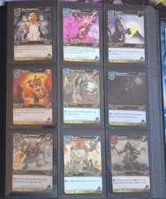 ?World of Warcraft TCG GCC Heroes of Azeroth COMPLETE FULL SET - NM EN?