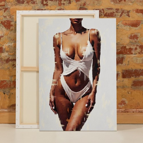 Elegante arte donna nera moda - arte,