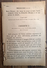 SELMI IN POLESELLA 1888 REGIO