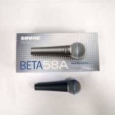 Shure Beta58A Microfono vocale dinamico supercardioide nuovo spedizione gratuita veloce USA