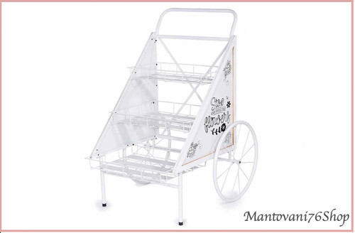 Carretto carrello espositivo - carrello,