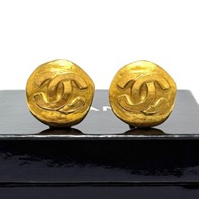 CHANEL 95A Orecchini Rotondi