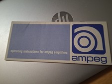 Istruzioni per l'uso Ampeg