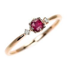 Anello con diamanti rubino ADA