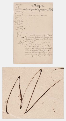 Documento napoleone bonaparte - documento,
