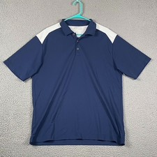 Polo uomo grande NIKE GOLF blu