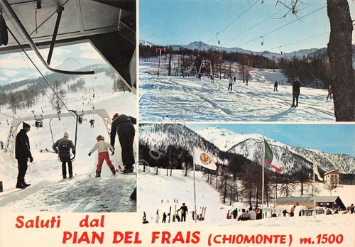 Cartolina chiomonte plan - chiomonte, del