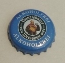 AA8 - Franziskaner Alkoholfrei tappo corona birra Beer bottle chapa  Kronkorken