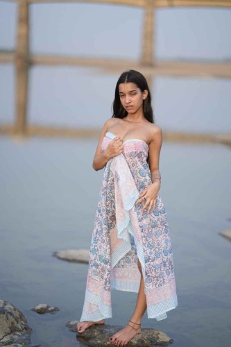 Sarong cotone con stampa - sarong,