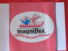 SPLENDIDO DEPLIANT PUBBLICITARIO "MAGNIFLEX" MATERASSI A MOLLE CAFAGGIO PRATO 